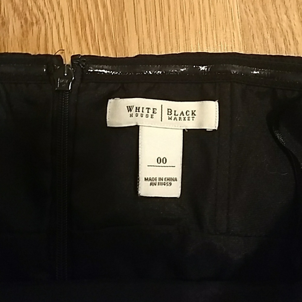 WHBM Chiffon Halter LBD - Picture 3 of 7